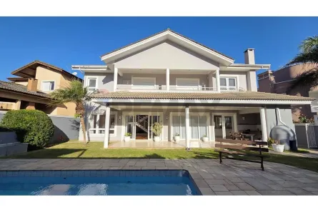 Casa de Condomínio com 4 Quartos para alugar, 455m² no Residencial Morada dos Lagos, Barueri