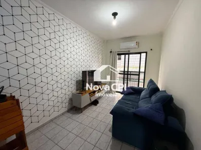 Apartamento com 1 Quarto para alugar, 53m² no Guilhermina, Praia Grande