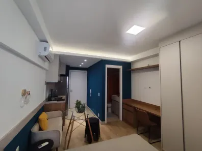Apartamento com 1 Quarto para alugar, 28m² no Brooklin Paulista, São Paulo