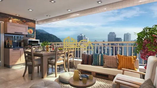 Apartamento com 3 Quartos à venda, 104m² no Canto do Forte, Praia Grande