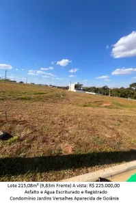 Lote/Terreno à venda, 215m² no Jardins Versalhes, Aparecida de Goiânia