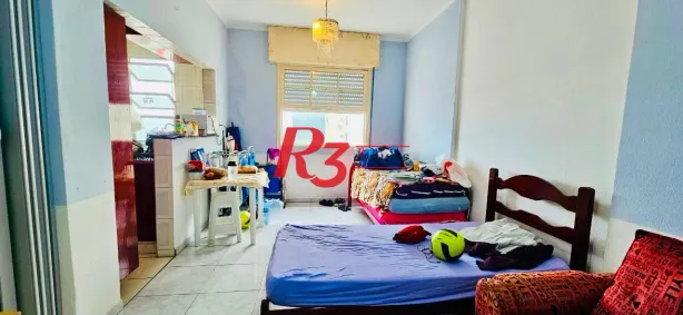 Apartamento com 1 Quarto à venda, 39m² no José Menino, Santos