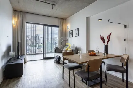 Apartamento com 1 Quarto para alugar, 55m² no Pinheiros, São Paulo