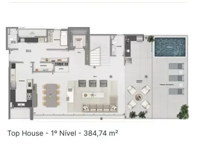 Cobertura com 4 Quartos à venda, 385m² no Jardinaves, Nova Lima
