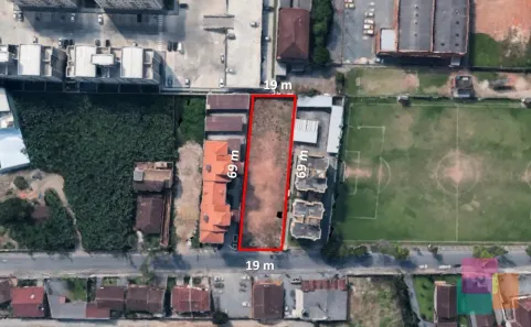 Lote/Terreno à venda, 1316m² no Santo Antônio, Joinville