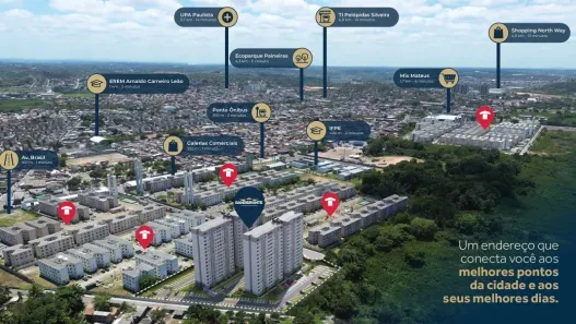 Apartamento com 2 Quartos à venda, 36m² no Maranguape I, Paulista