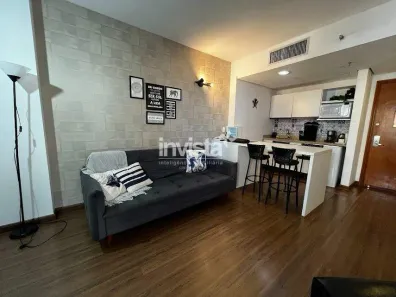 Apartamento com 1 Quarto para alugar, 44m² no Boqueirão, Santos
