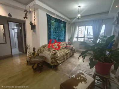 Apartamento com 2 Quartos à venda, 110m² no Embaré, Santos