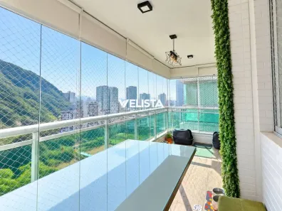 Apartamento com 3 Quartos à venda, 87m² no José Menino, Santos