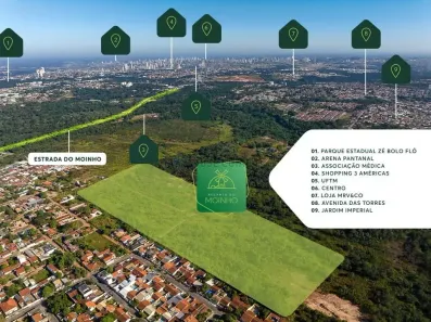 Lote/Terreno à venda, 180m² no Altos do Coxipó, Cuiabá