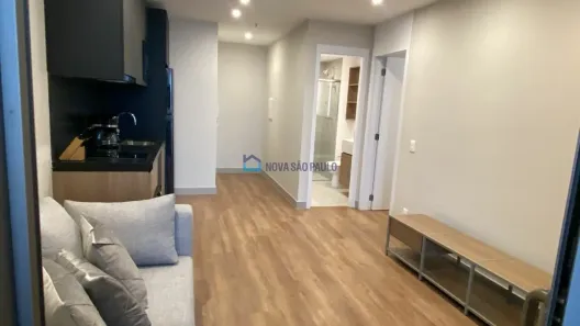 Apartamento com 1 Quarto para alugar, 42m² no Indianópolis, São Paulo