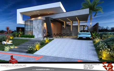 Casa de Condomínio com 4 Quartos à venda, 290m² no Jardins de Monet Residence, Maringá