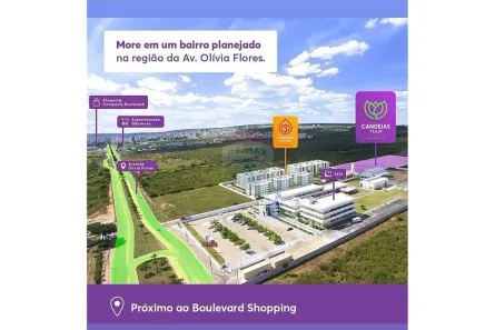 Apartamento com 2 Quartos à venda, 40m² no Universidade, Vitória da Conquista