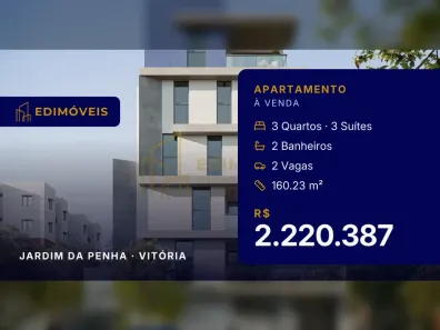 Apartamento com 3 Quartos à venda, 160m² no Jardim da Penha, Vitória