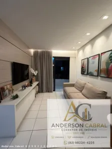 Apartamento com 3 Quartos à venda, 95m² no Jatiúca, Maceió