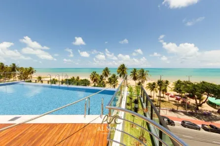 Apartamento com 3 Quartos para alugar, 105m² no Cabo Branco, João Pessoa