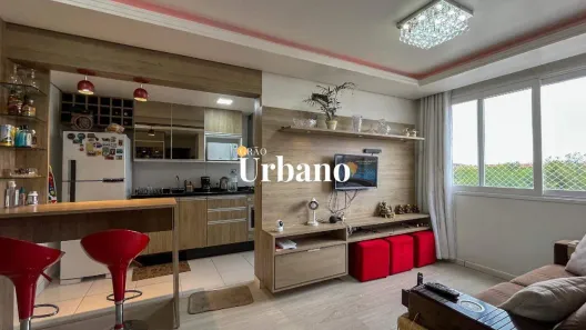 Apartamento com 2 Quartos para alugar, 63m² no Marechal Rondon, Canoas