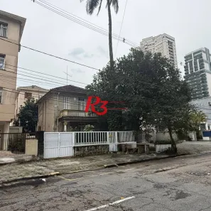Lote/Terreno à venda, 250m² no Gonzaga, Santos