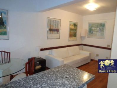 Flat com 1 Quarto à venda, 52m² no Moema, São Paulo