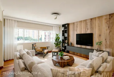 Apartamento com 3 Quartos à venda, 126m² no Vila Buarque, São Paulo