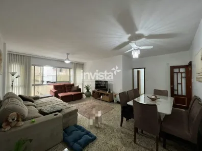 Apartamento com 3 Quartos à venda, 134m² no Aparecida, Santos