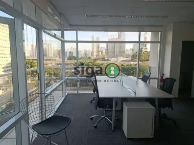 Sala Comercial para alugar, 53m² no Cidade Monções, São Paulo