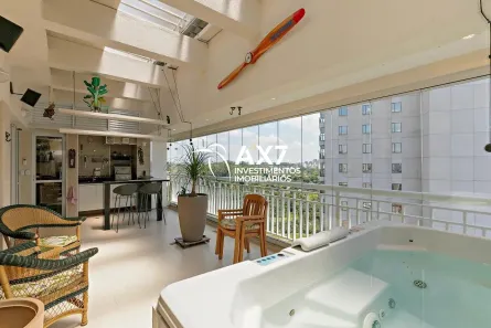 Cobertura com 3 Quartos para alugar, 236m² no Chácara Santo Antônio (Zona Sul), São Paulo