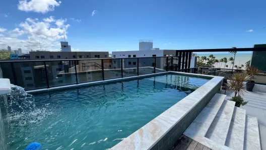 Flat com 1 Quarto à venda, 32m² no Cabo Branco, João Pessoa