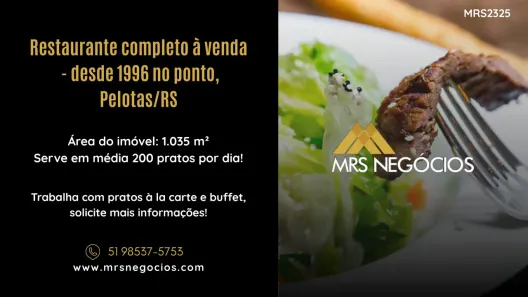 Ponto Comercial à venda, 1035m² no Centro, Pelotas