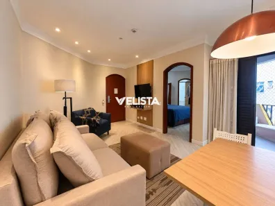 Flat com 1 Quarto à venda, 45m² no Gonzaga, Santos