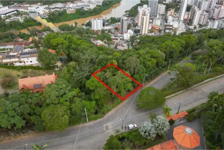 Lote/Terreno à venda, 262m² no Ponta Aguda, Blumenau