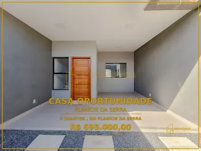 Casa com 3 Quartos à venda, 122m² no Planície da Serra, Serra