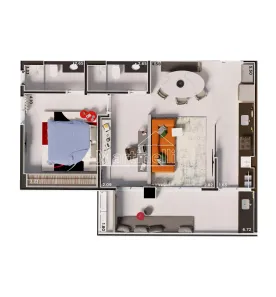 Apartamento com 2 Quartos à venda, 77m² no Nova Aliança, Ribeirão Preto