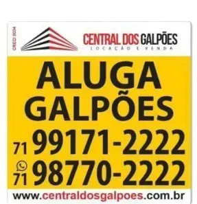 Galpão/Depósito/Armazém para alugar, 1700m² no Limoeiro, Feira de Santana
