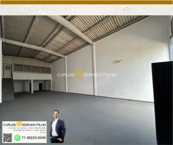 Galpão/Depósito/Armazém para alugar, 180m² no Loteamento Montenegro, Camaçari