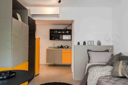Flat com 1 Quarto para alugar, 25m² no Vila Olímpia, São Paulo