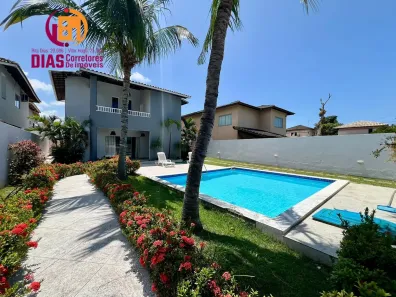 Casa de Condomínio com 4 Quartos à venda, 260m² no Busca Vida (Abrantes), Camaçari