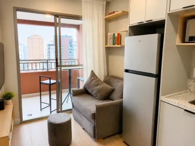 Apartamento com 1 Quarto para alugar, 30m² no Vila Olímpia, São Paulo