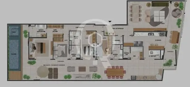 Apartamento com 4 Quartos à venda, 253m² no Lagoa, Rio de Janeiro