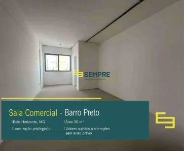 Sala Comercial à venda, 30m² no Centro, Belo Horizonte