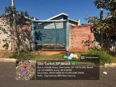 Casa com 2 Quartos à venda, 43m² no Conjunto Habitacional Residencial Itatiaia, São Carlos