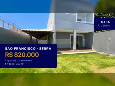 Casa com 4 Quartos à venda, 223m² no São Francisco, Serra