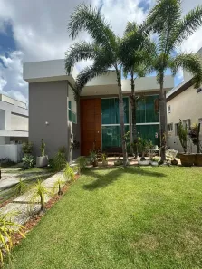 Casa de Condomínio com 4 Quartos para alugar, 332m² no Alphaville (Abrantes), Camaçari