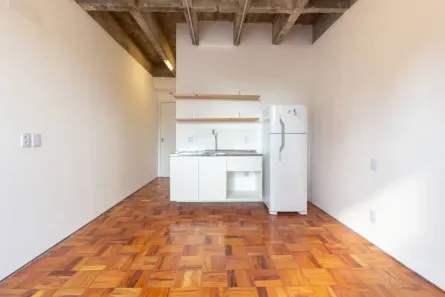 Apartamento com 1 Quarto para alugar, 22m² no República, São Paulo