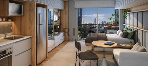 Apartamento com 1 Quarto à venda, 24m² no Vila Cordeiro, São Paulo