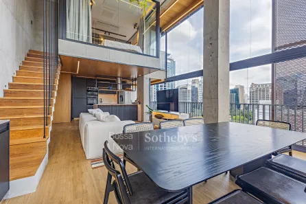 Apartamento com 1 Quarto para alugar, 90m² no Vila Nova Conceição, São Paulo