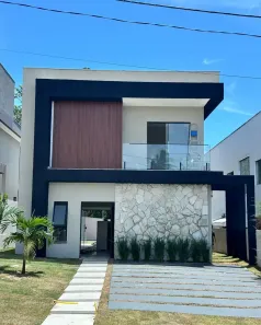 Casa de Condomínio com 3 Quartos à venda, 210m² no Alphaville (Abrantes), Camaçari