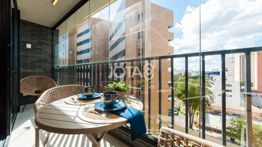 Apartamento com 1 Quarto para alugar, 24m² no Batel, Curitiba