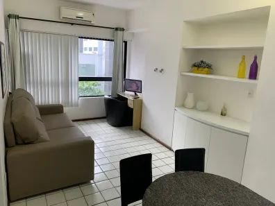 Flat com 1 Quarto à venda, 36m² no Boa Viagem, Recife