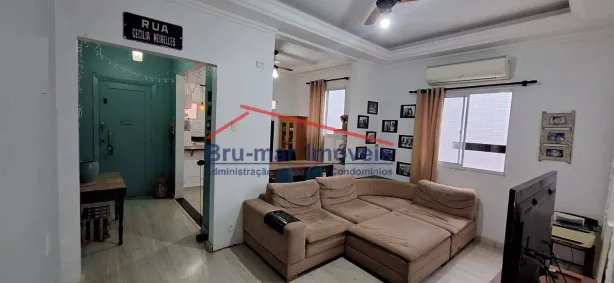 Apartamento com 2 Quartos à venda, 96m² no Gonzaga, Santos
